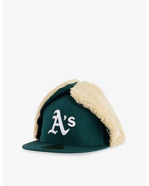 KTZ 59Fifty Dogear Wool Baseball Cap - Green