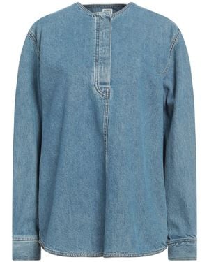 TOTEME Denim Shirt Organic Cotton - Blue