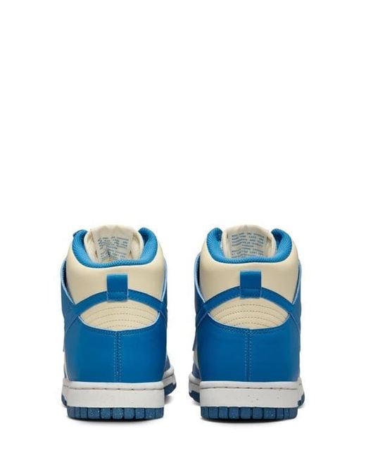 Nike Blue Dunk Hi Basketball Sneaker