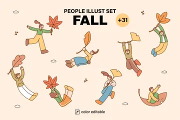 Fall Collection Illustration Pack