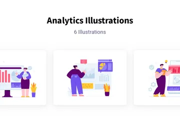 Analytik Illustrationspack