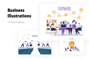 Business Illustration Pack