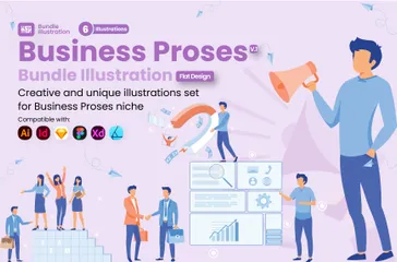 Business Process Illustration Pack