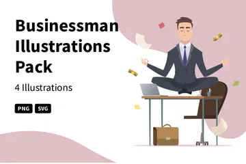 Businessman Illustration Pack