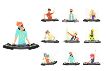 DJs Illustrationspack