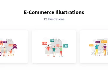 E-Commerce Illustration Pack