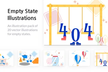 Empty State Illustration Pack