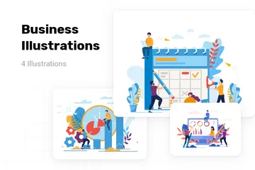 Entreprise Pack d'Illustrations