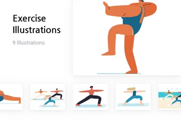 Exercise Illustration Pack