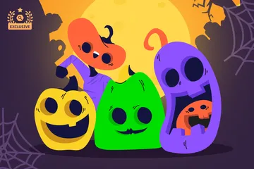 Halloween Illustration Pack