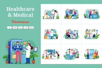 Healthcare & Medical Illustration Pack