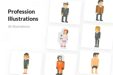 Profession Pack d'Illustrations