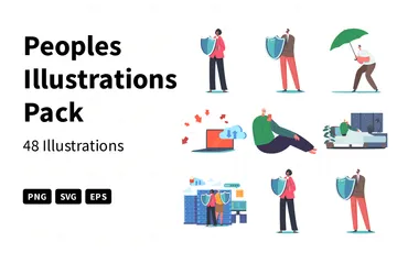 Peoples Illustration Pack