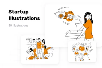 Startup Illustration Pack