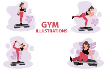 Yoga Pack d'Illustrations