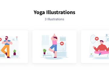 Yoga Illustrationspack