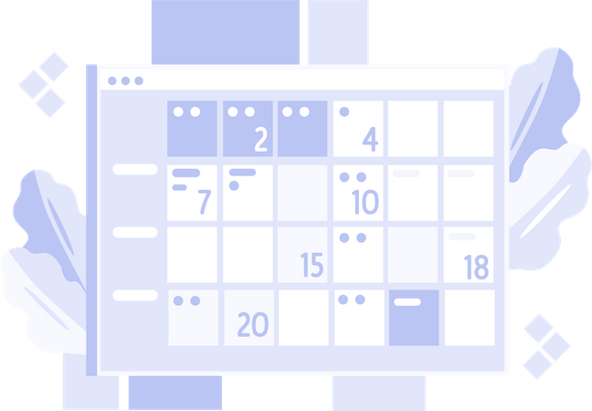 Free Calendar  Illustration