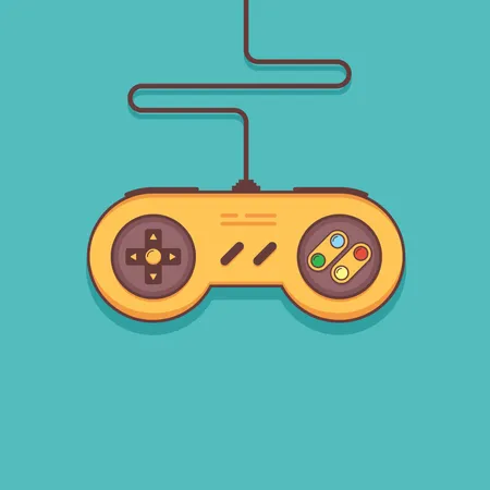 Free Gaming console  Illustration