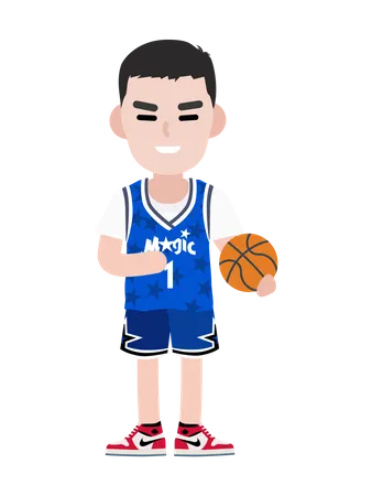 Free Joueur de basketball  Illustration