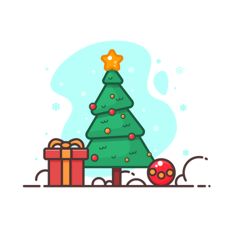 Free Merry christmas  Illustration