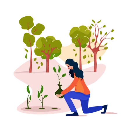 Free Plant a tree  Illustration