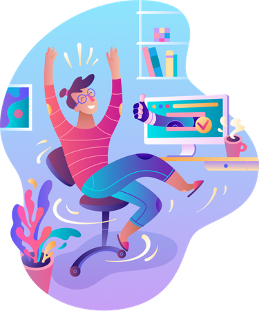 Free Success  Illustration