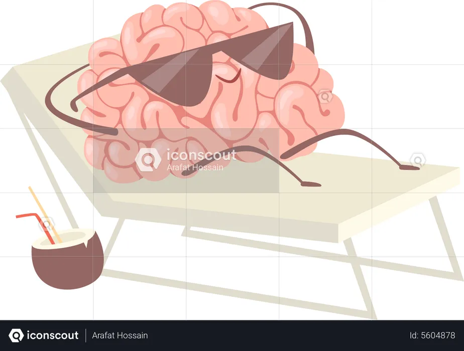 Brain Chilling  Illustration