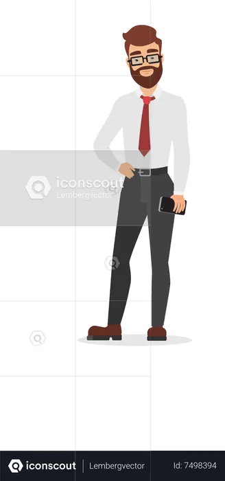 Representante corporativo  Ilustração