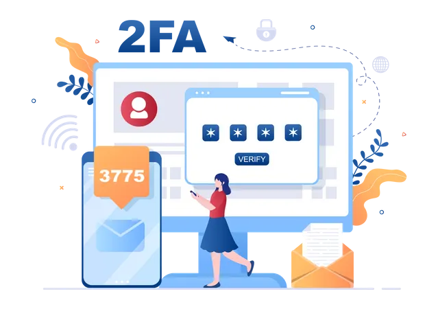 2fa  Illustration