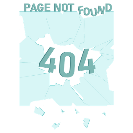 404 Error  イラスト