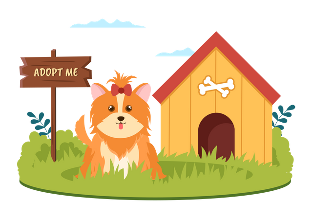 Adopt a Pet  Illustration