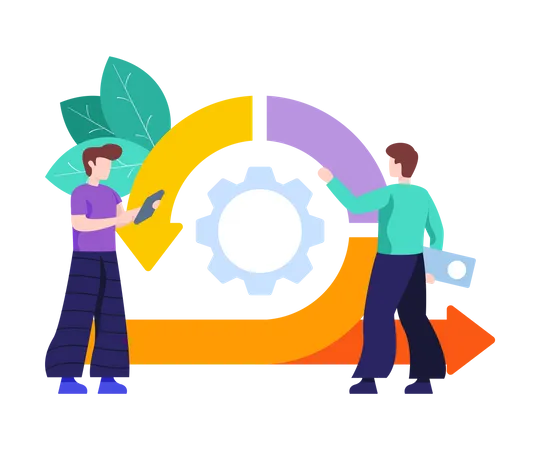 Agile Methodology  Illustration