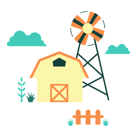 Agriculture vector illustration.  Illustration