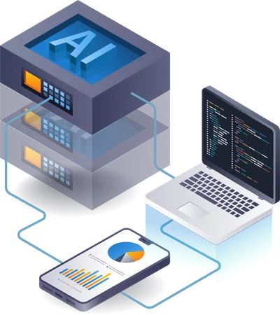 Ai server programmer analysis  일러스트레이션