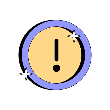 Alerts Circle  Illustration