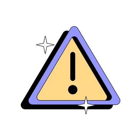 Alerts Triangle  Illustration