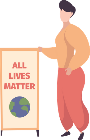 All Lives Matter  Illustration