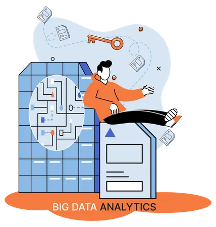 Análise de Big Data  Ilustração