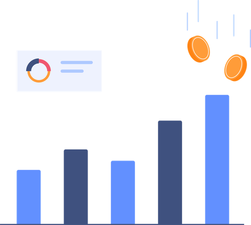 Analise financeira  Ilustração