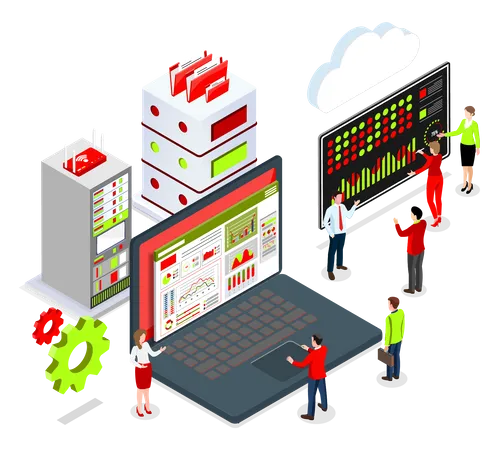 Análisis de base de datos  Ilustración