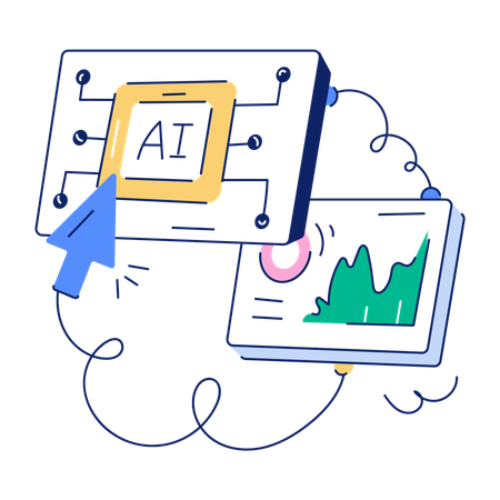 Analyse de l'IA  Illustration