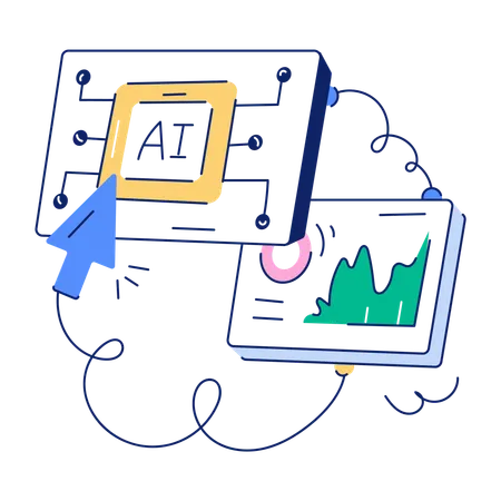 Analyse de l'IA  Illustration