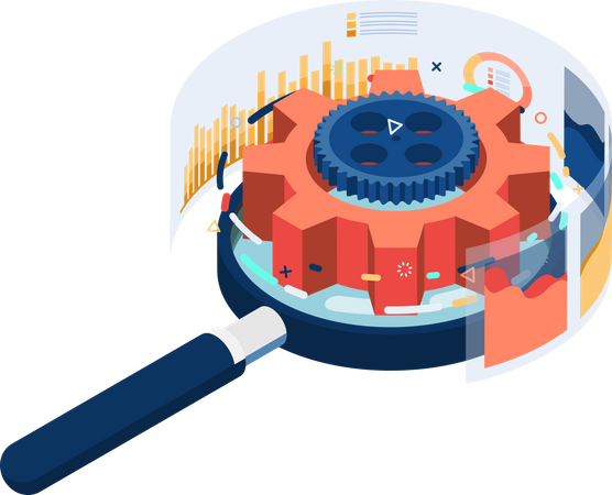 Analyse commerciale  Illustration