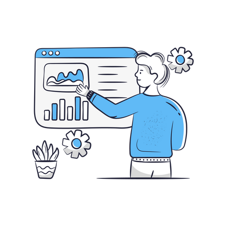 Analyse commerciale  Illustration