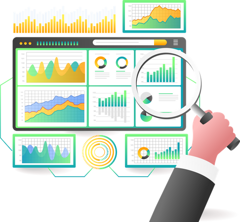 Analyse des données commerciales  Illustration