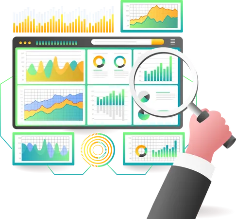 Analyse des données commerciales  Illustration