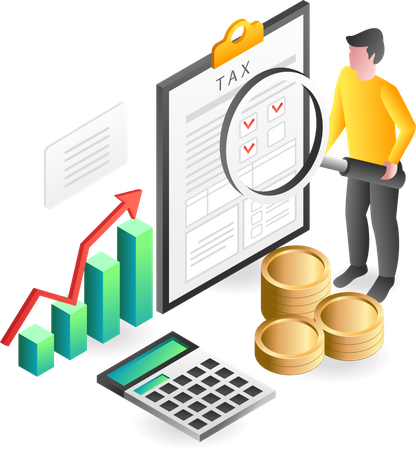 Analyse fiscale annuelle  Illustration