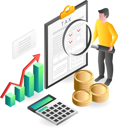 Analyse fiscale annuelle  Illustration