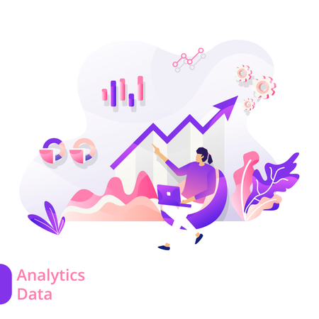 Analytics Data  Illustration