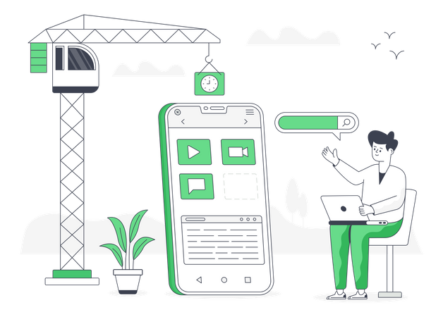 App Development  Illustration